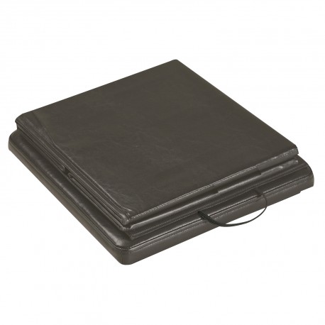 PUFF DESMONTABLE MARRON