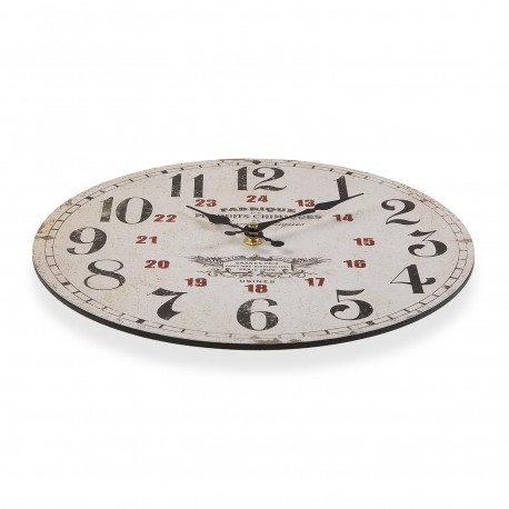RELOJ DE PARED MADERA 29CM