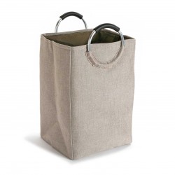 CESTA DE ROPA C/ASAS BEIGE