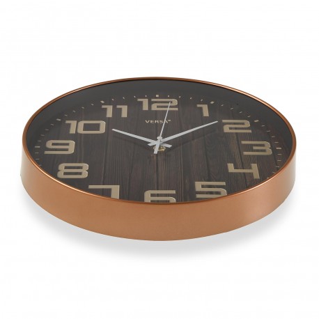 RELOJ COCINA MARRON 30,5 CM