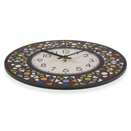RELOJ MADERA URBANA 29CM