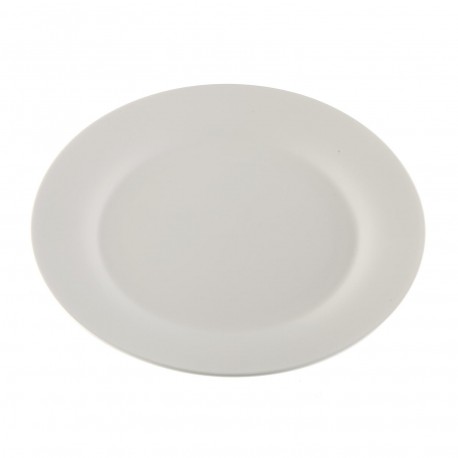 PLATO LLANO BLANCO REDONDO