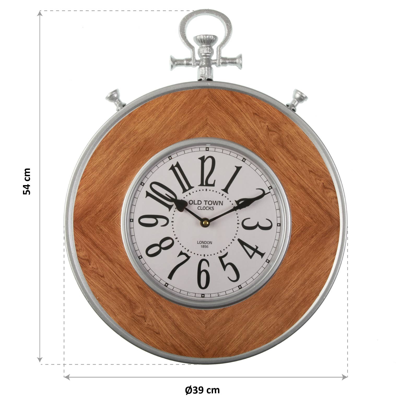 Reloj pared hierro online