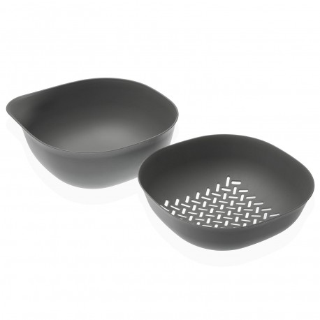 SET BOWL+ ESCURRIDOR BLANCO