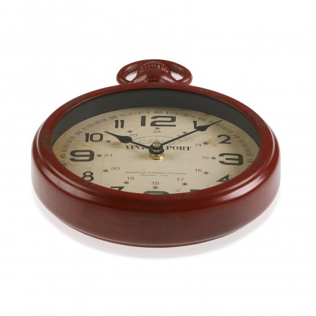 RELOJ PARED VINTAGE PORT 22CM