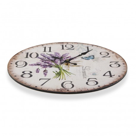 RELOJ DE PARED MADERA 29CM