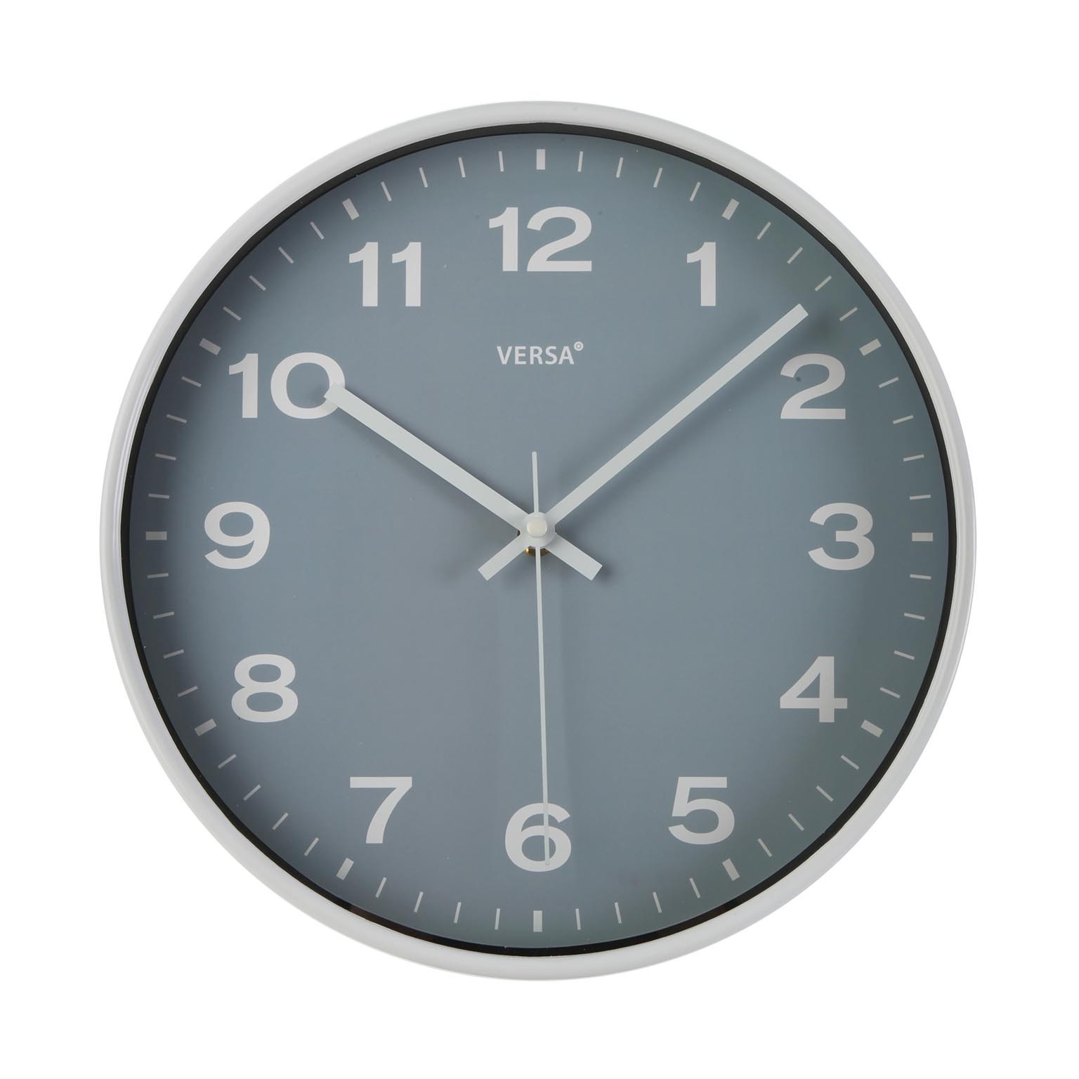 Reloj Cocina de Plata VERSA HOME 30,5 cm