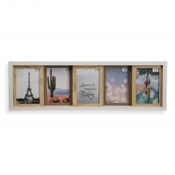 Marco de Fotos Múltiple para 8 fotos de 10x15 en madera de Versa-Home :  27.90 euros