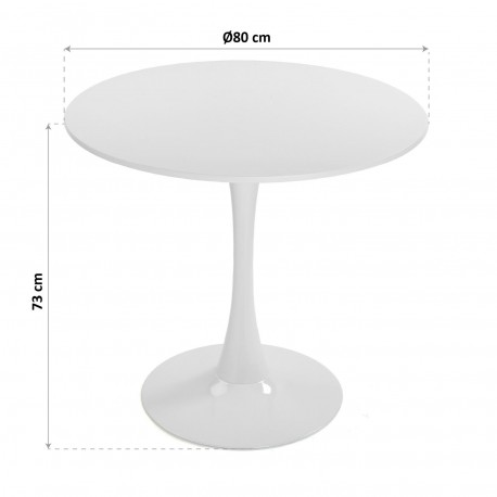 MESA COCINA BLANCA
