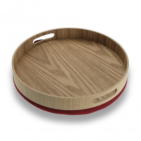 SET 2 PUFFS MARSALA CON BANDEJA