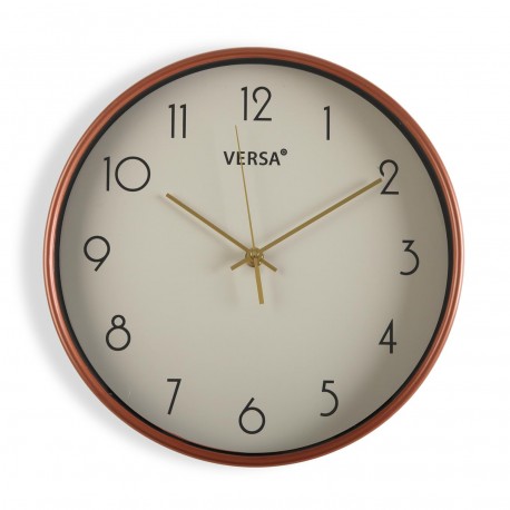 RELOJ DE PARED BEIGE