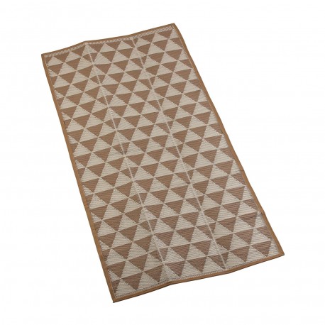 ALFOMBRA PICNIC BEIGE TRIANGU