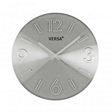 RELOJ PLATA 35,5CM