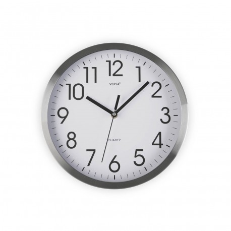 RELOJ ALUMINIO 25CM DIAMETRO