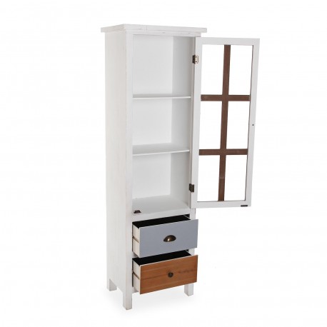 VITRINA ARETI 2 CAJONES/1P