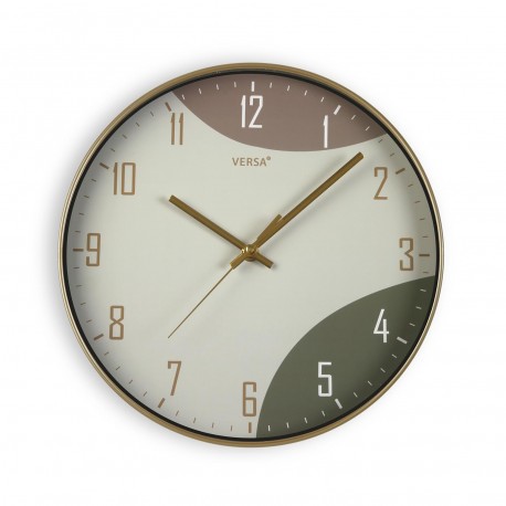 RELOJ DE PARED VERDE CLARO