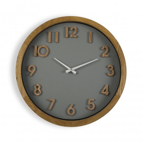 RELOJ PARED MADERA 50 CM