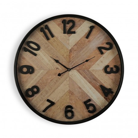 RELOJ PARED MADERA 60 CM