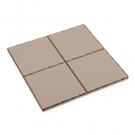SALVAMANTEL CERAMICO BEIGE