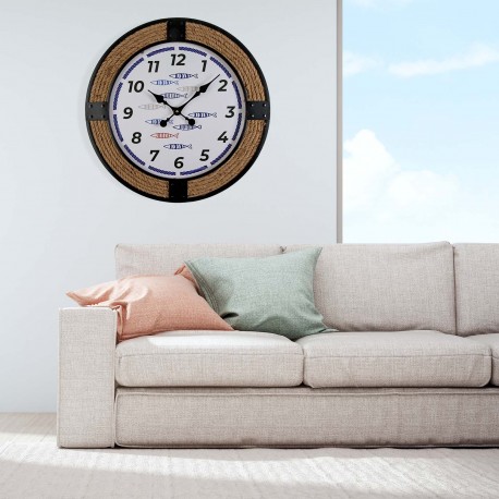 RELOJ PARED 60CM FISH