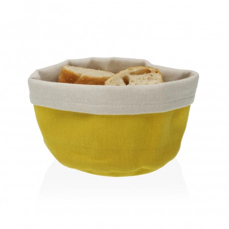 CESTA TEXTIL AMARILLO
