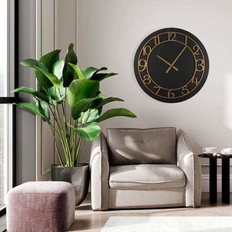 RELOJ PARED MADERA 60 CM