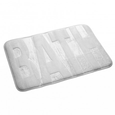 ALFOMBRA BAÑO BATH BLANCA