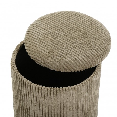 SET 2 PUFFS BEIGE