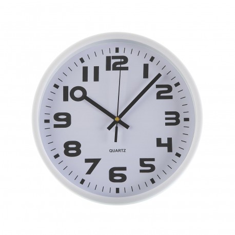 RELOJ COCINA BLANCO 25 CM