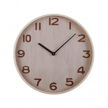 RELOJ PARED BLANC MADERA 40 CM