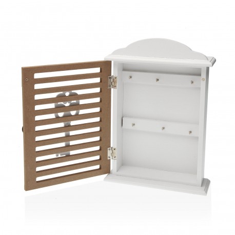 CAJA DE LLAVES MADERA LOCK