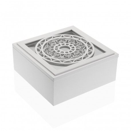 CAJA CUADRADA MANDALA