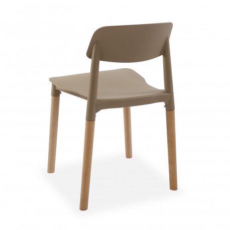 SILLA COCINA BEIGE