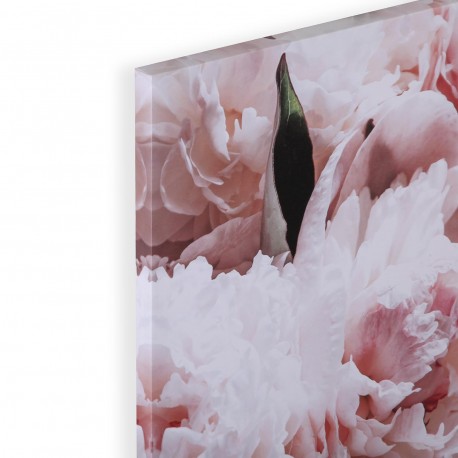 LIENZO CLAVELES ROSAS 50X70