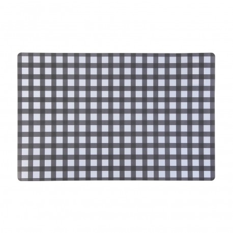 SALVAMANTEL VICHY GRIS OSCURO