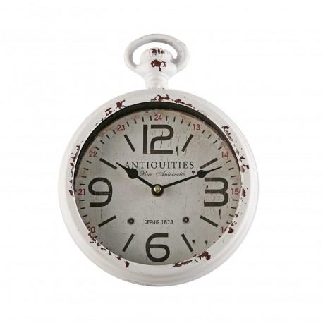 RELOJ BLANCO 22CM