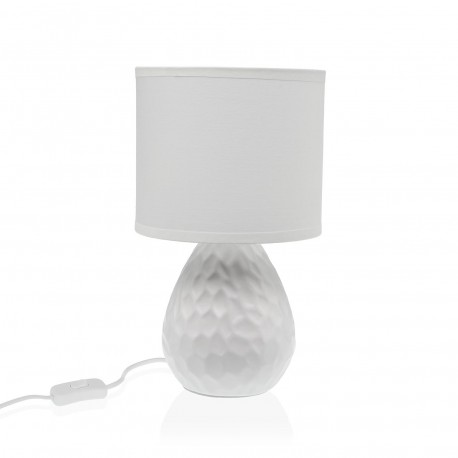 LAMPARA DE MESA BLANCA