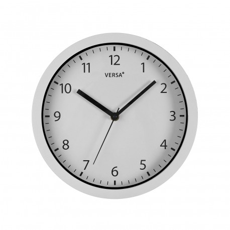 RELOJ DE PARED BLANCO 25CM