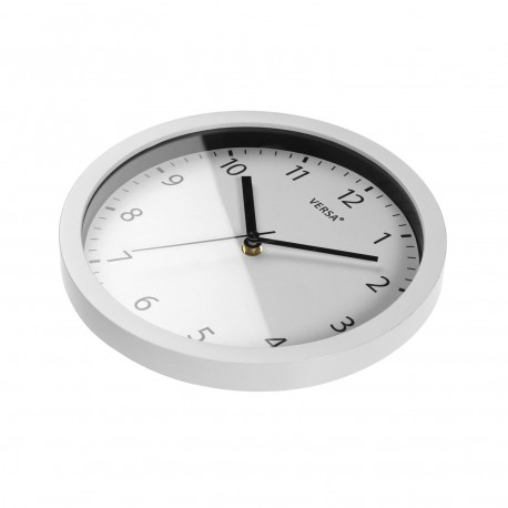 RELOJ DE PARED BLANCO 25CM