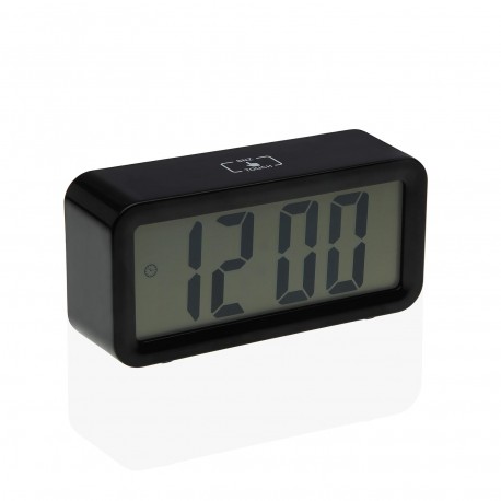 RELOJ DESPERTADOR NEGRO