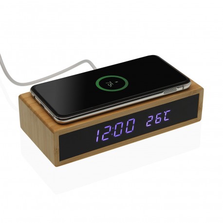 RELOJ CON ESTACION DE CARGA