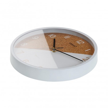 RELOJ COCINA BLANCO CORK 30 CM