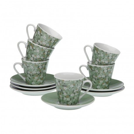 SET 6 TAZAS CAFE C/P BELLIS