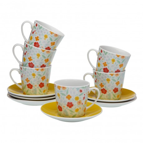 SET 6 TAZAS TE C/P FLANDES