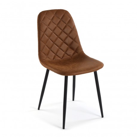 SILLA SERENA MARRON CLARO