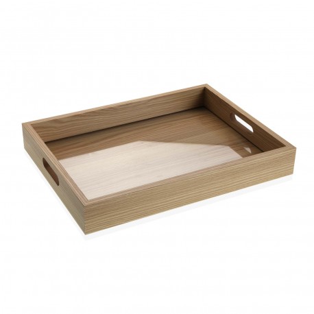 SET 3 BANDEJAS  MDF DARK 40 x 30