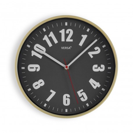 RELOJ DE PARED GRIS 30 CM