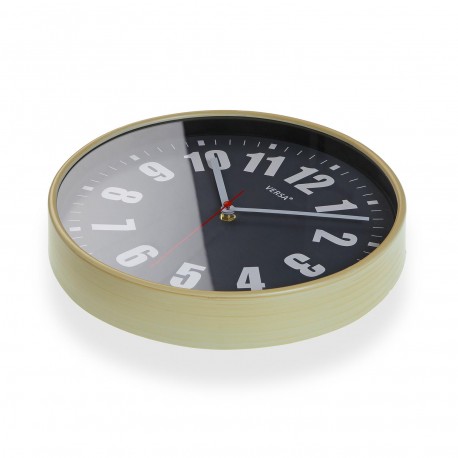 RELOJ DE PARED GRIS 30 CM