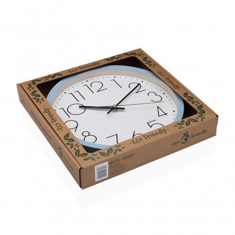 RELOJ ECO AZUL 30CM