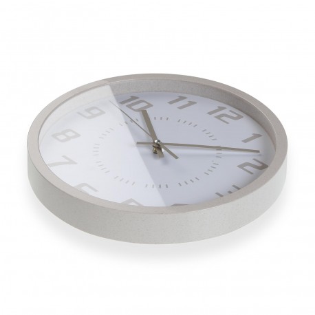 RELOJ ECO BEIGE CLARO 30CM